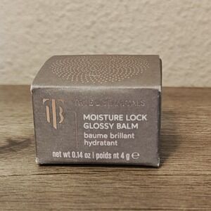 True Botanicals Moisture Lock Glossy Balm 0.14oz Clear Hydrating Lip Treatment